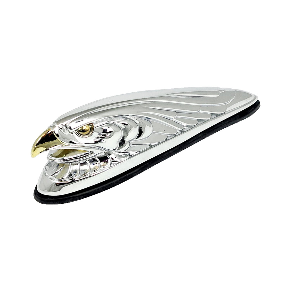 MCS Fender ornament Eagle head chrome gold