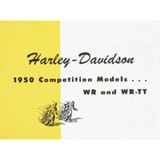 Samwel Specification folder 1950 WR WR-TT
