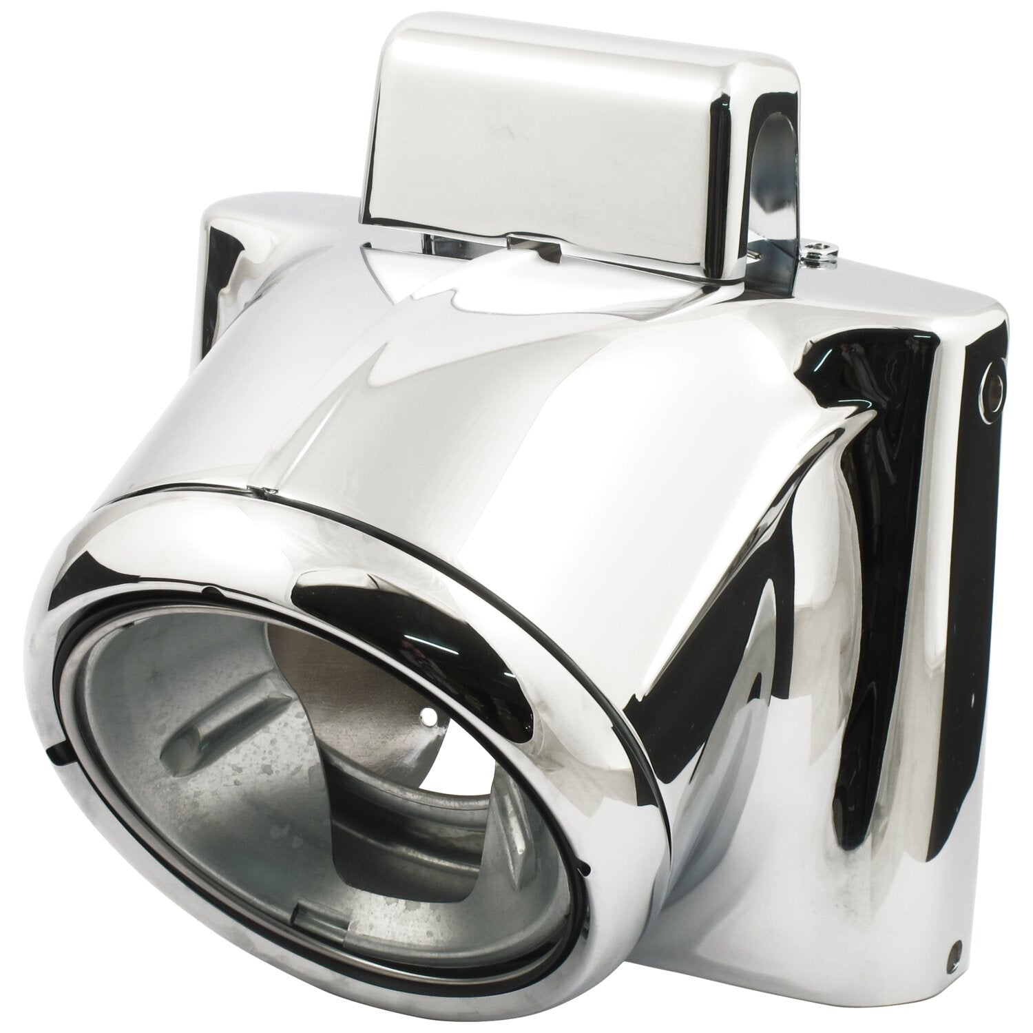 MCS 7" headlamp housing kit - Chrome