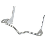 MCS V-bracket spotlamp/passing lamp mounting bar - Chrome