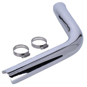 Paughco Heatshield rear - Chrome