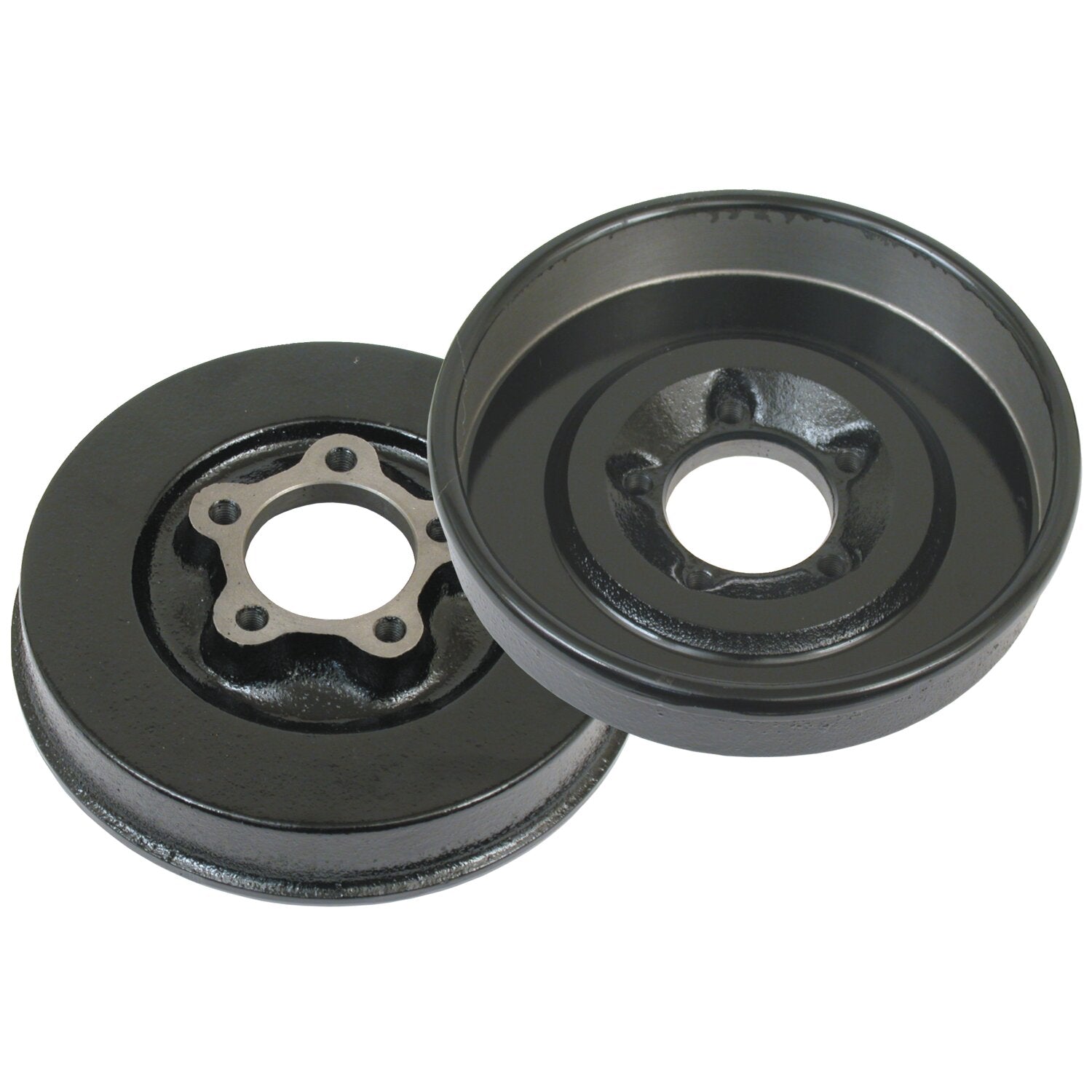Samwel Brake drum WLC/B.T - front - Black painted