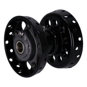 V-Twin Mfg Custom Star hub for OEM axle - Black with chrome star