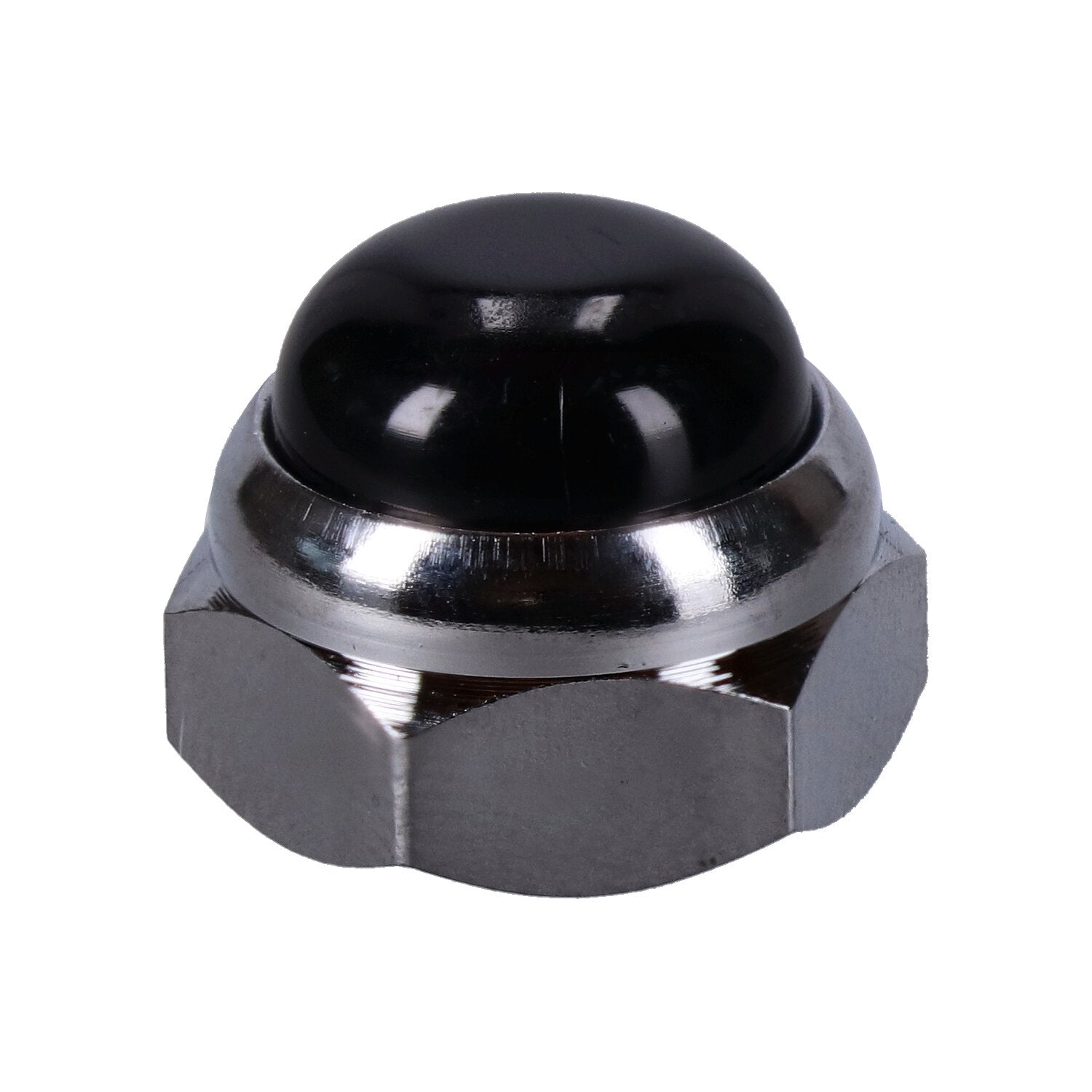 MCS Rocker shaft end nut set black plastic inserts