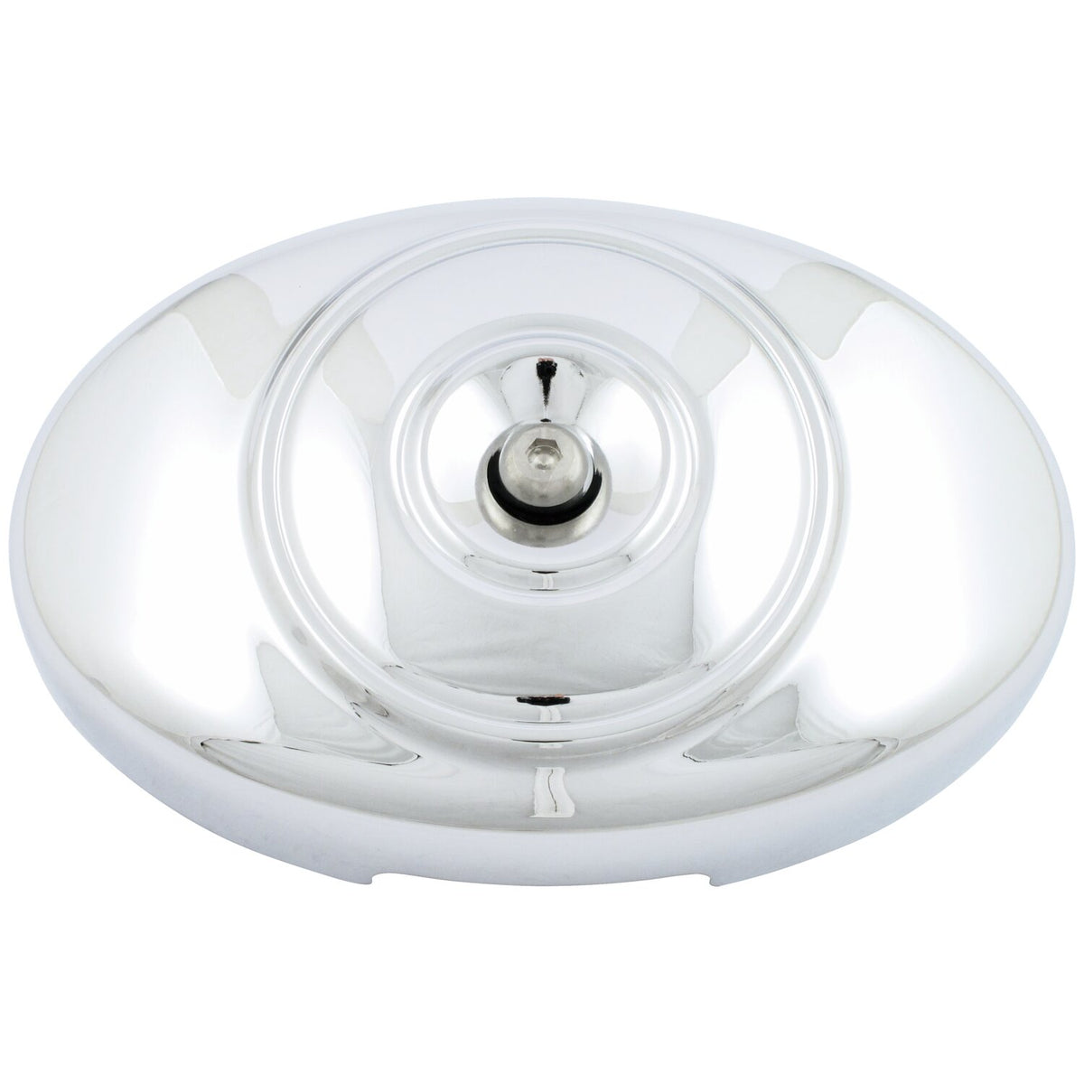 MCS Oval OEM style air cleaner cover Twin Cam - Chrome