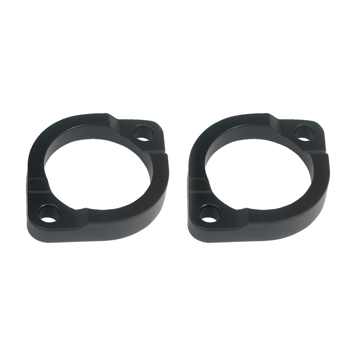 MCS Flange exhaust pipe 04-17 thick style - Black