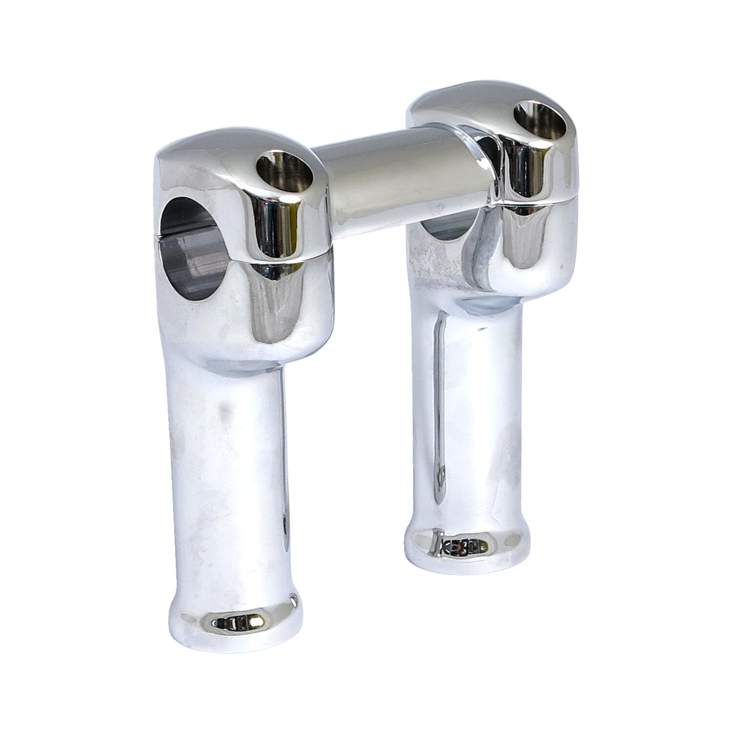 MCS Grady riser set - 5" rise for 1-1/4" bars - Chrome