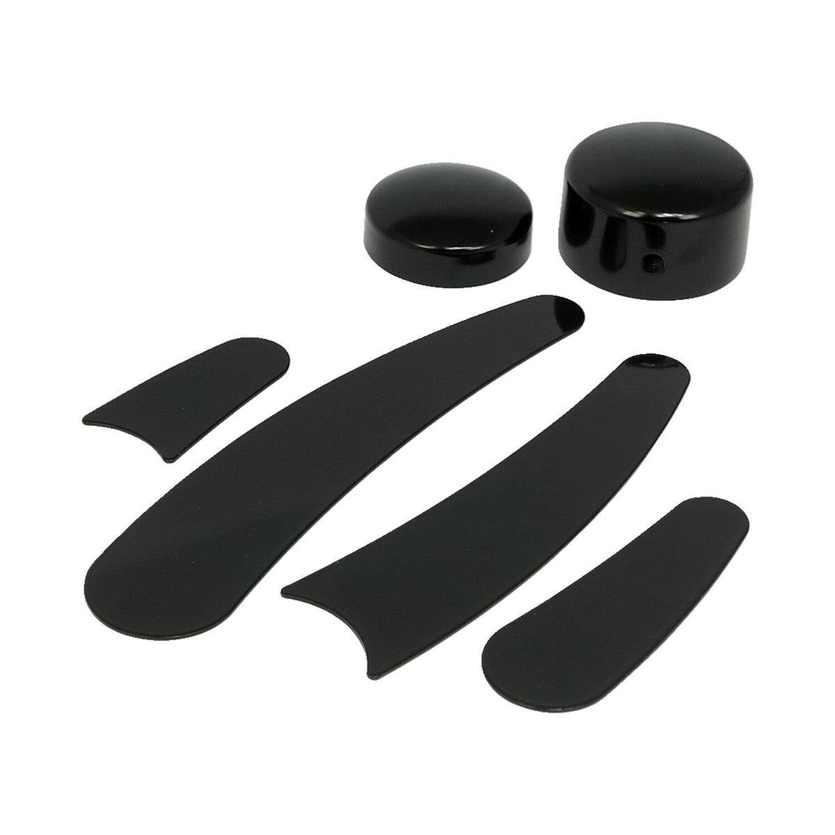 MCS Frame inserts rear & swingarm pivot bolt covers
