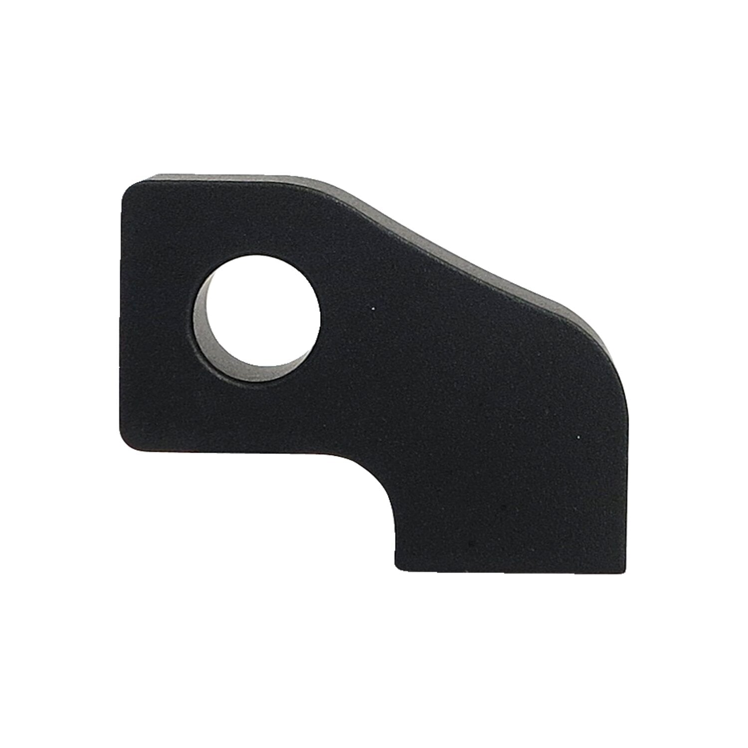 MCS Custom headlamp mount block - angled - Black