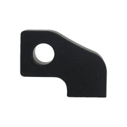 MCS Custom headlamp mount block - angled - Black