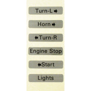 MCS Decal set switch housing