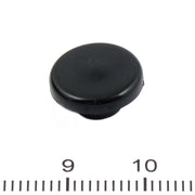 MCS Mushroom style push-on bolt covers 1/4" allen size - Chrome