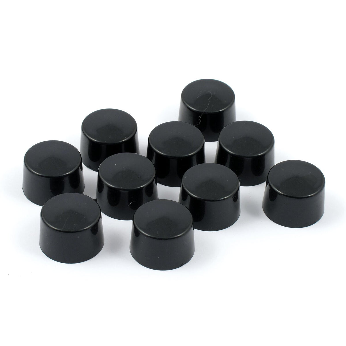 MCS Smoothtopps push-on bolt cover set - Chrome