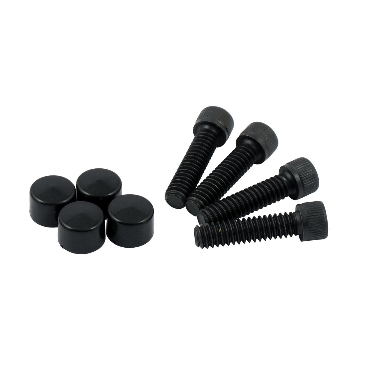 MCS Smoothtopps push-on cover & bolt kit - Chrome