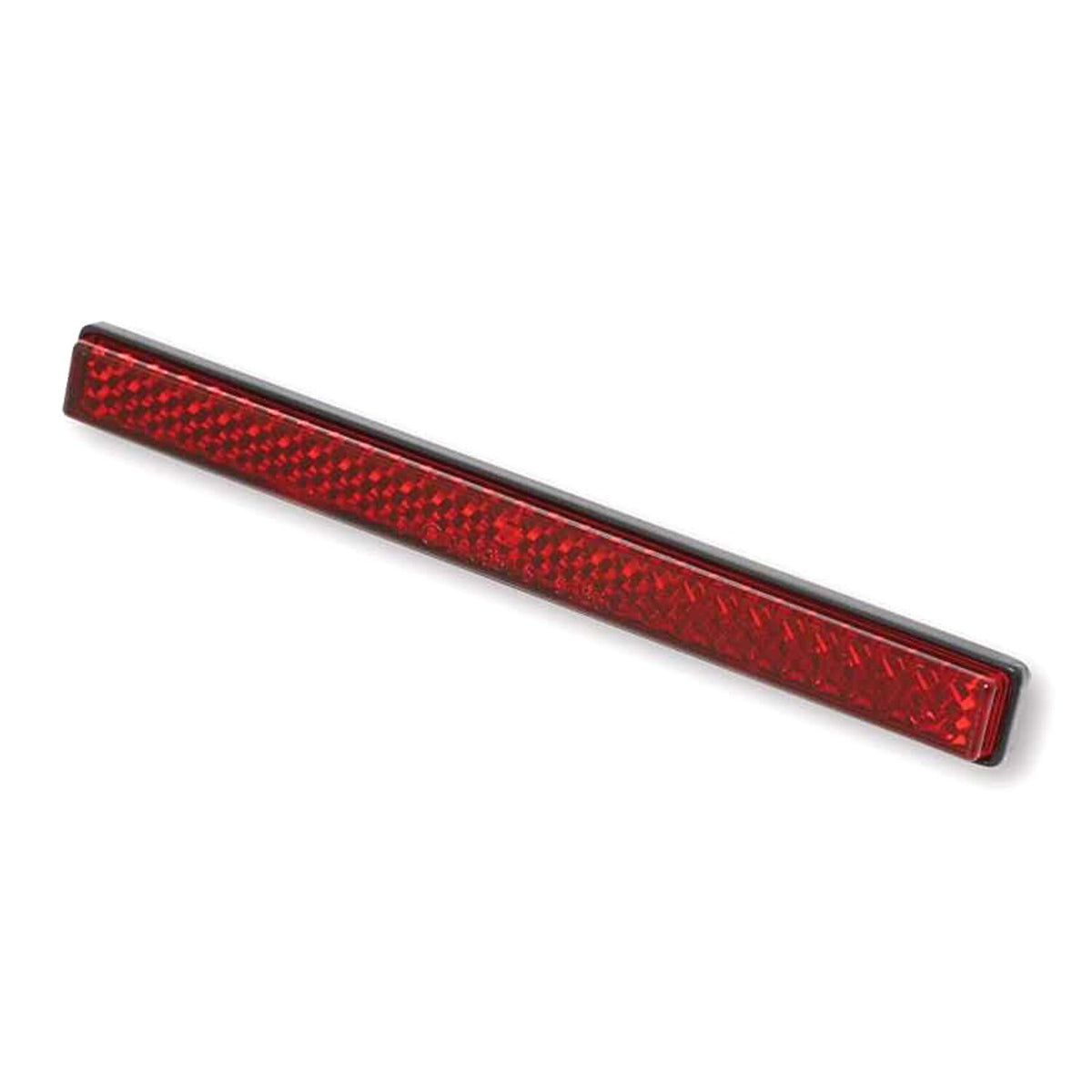 MCS Universal B-Seen reflector - Rectangular - 123x13mm - Red