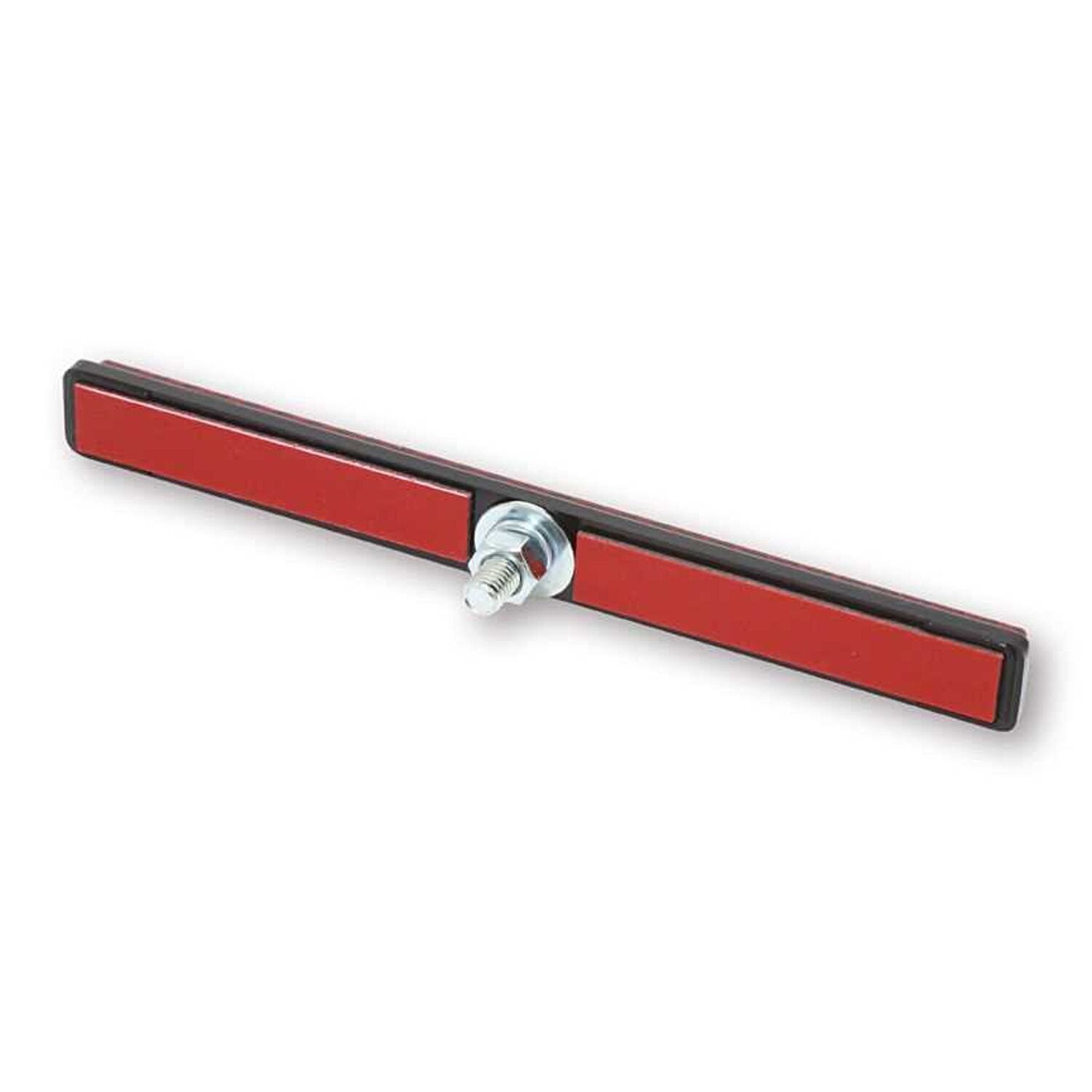 MCS Universal B-Seen reflector - Rectangular - 129x23mm - Red