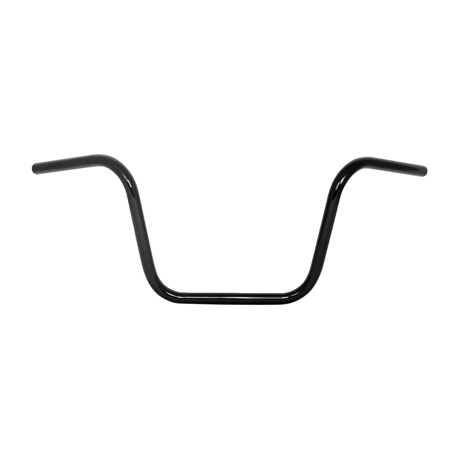 MCS Apehanger handlebar 12" rise 1" black