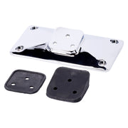 MCS License plate bracket pyramid - Chrome