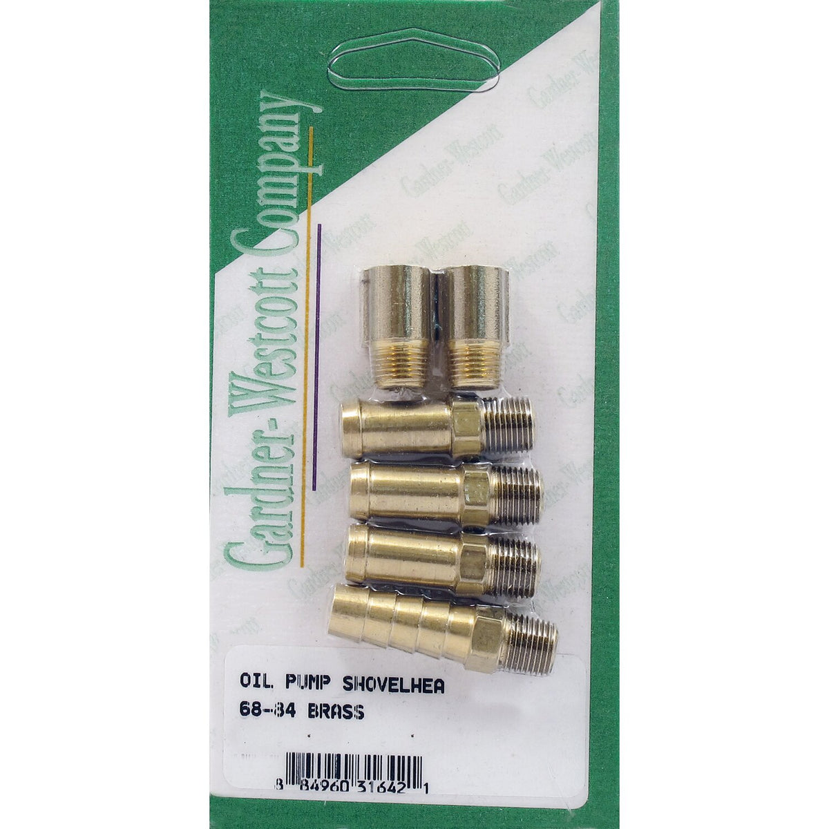 Gardner-Westcott oil pump line fitting kit - Brass