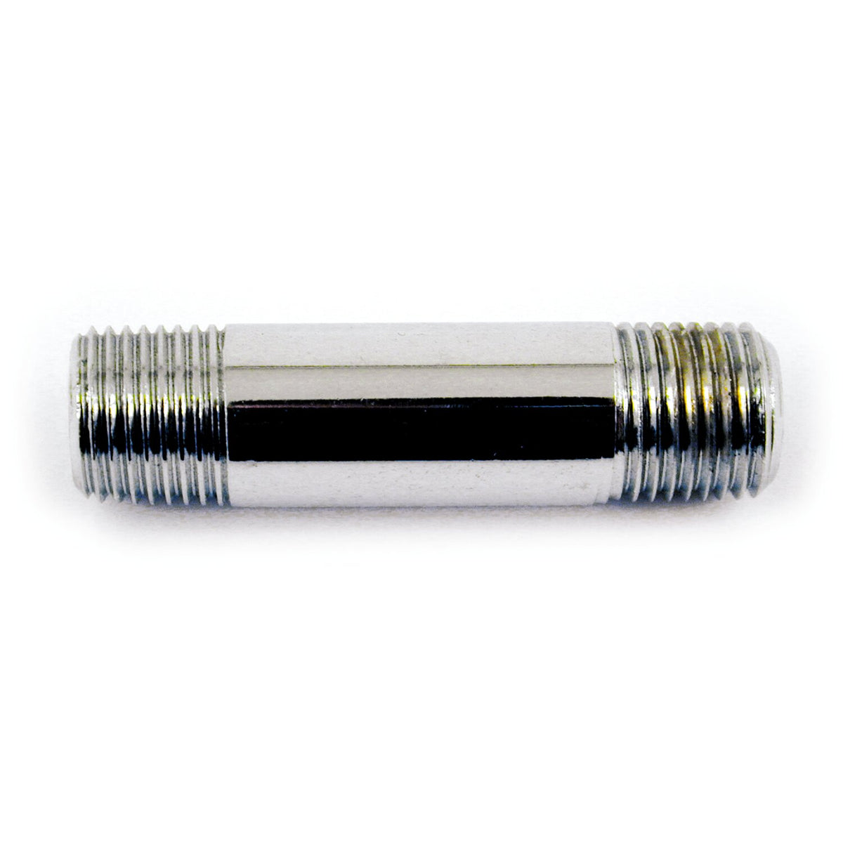 Gardner-Westcott Oil gauge fitting 1-1/2" extension pipe 1/8" NPT - Chrome
