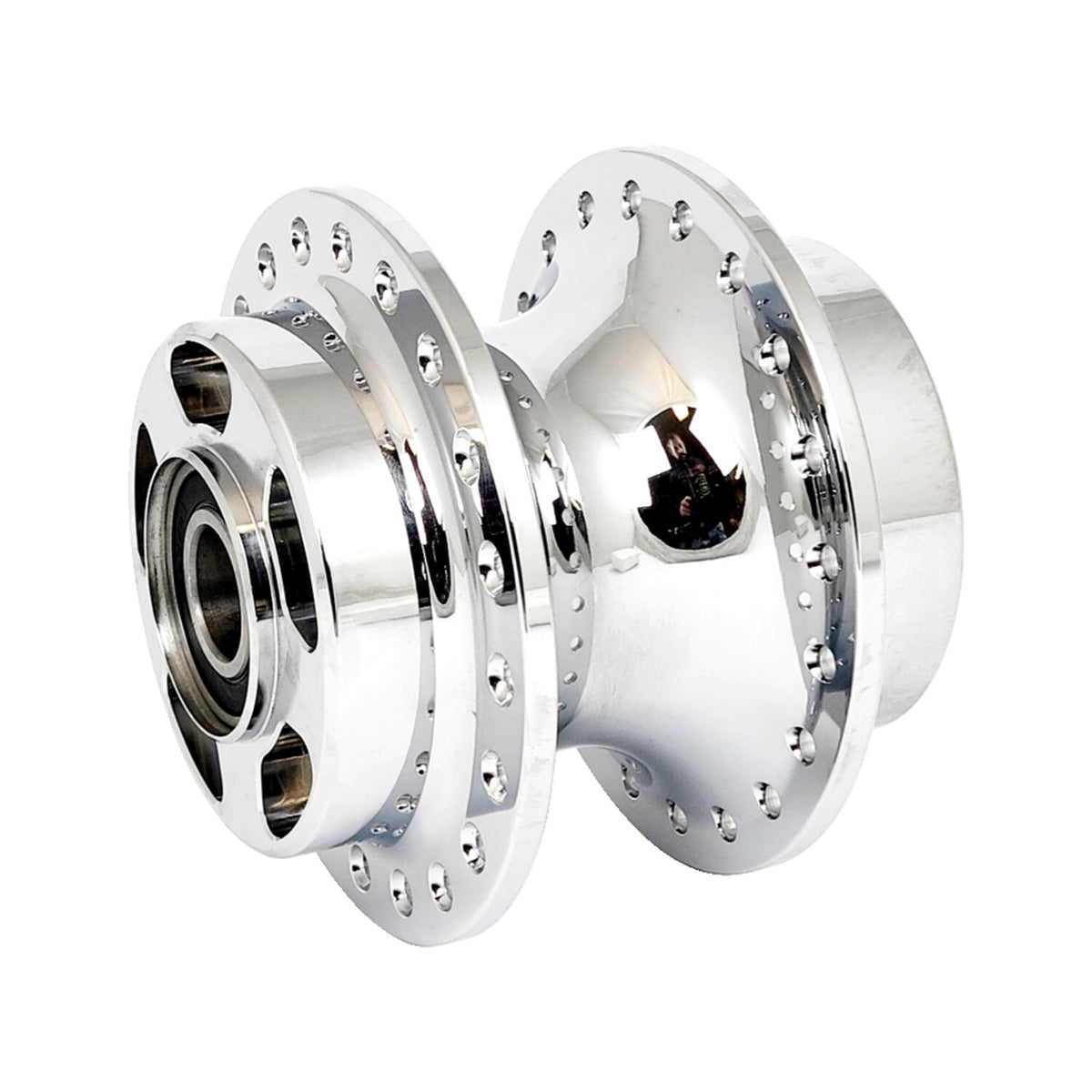MCS Front wheel hub chrome