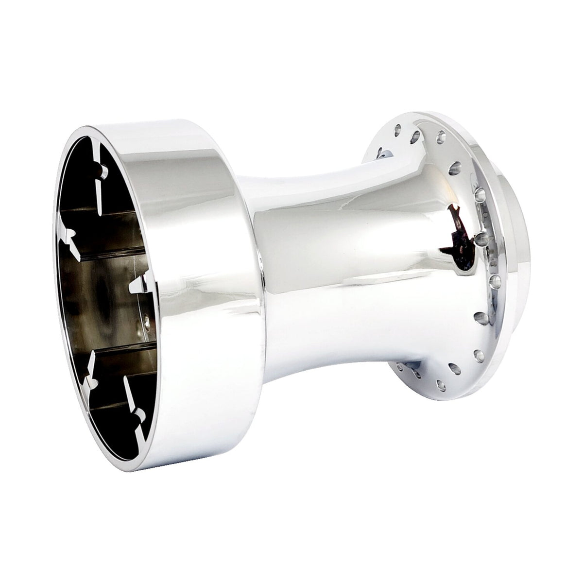 MCS Rear wheel hub - Chrome - ABS