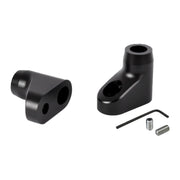 Motone turn signal brackets for LC Triumph 10mm - Black