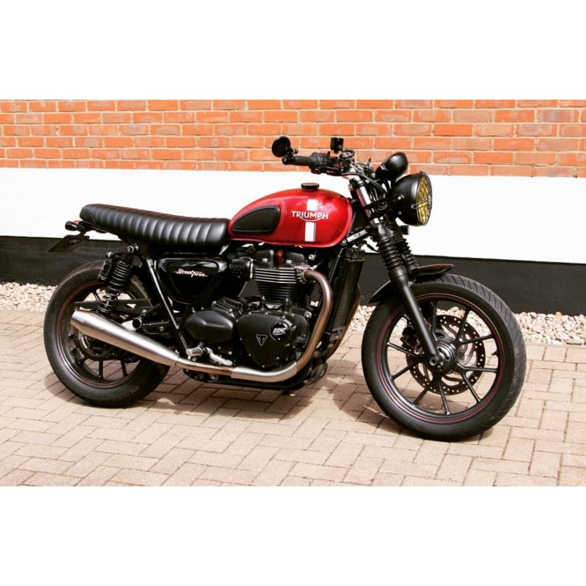Motone Street Twin speedo bracket - Black