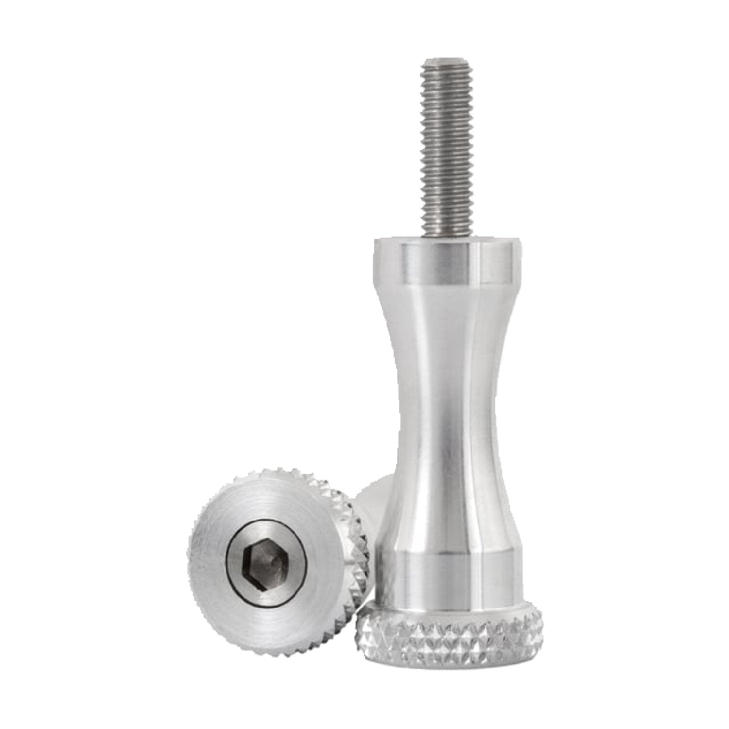 Motone medium quick release seat bolts - 45mm polished