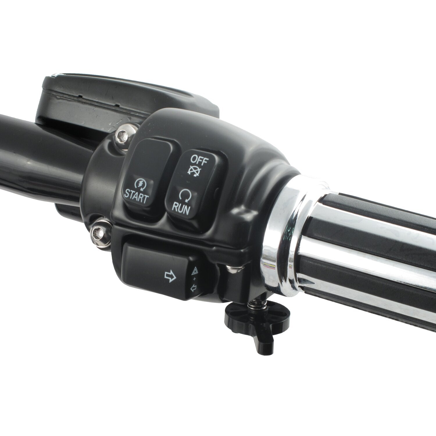 MCS Throttle screw extension lever - Black