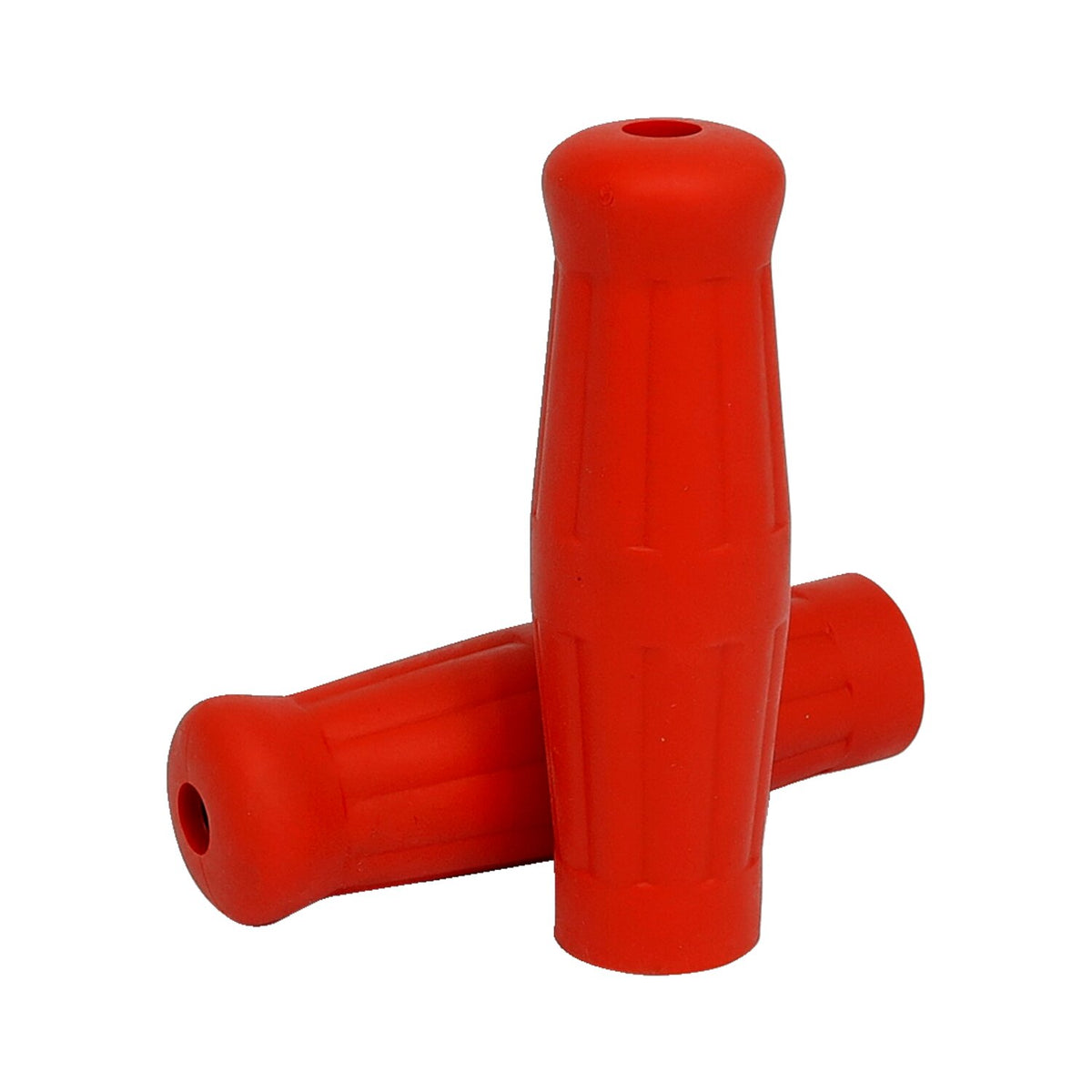 MCS Vintage style 7/8" grips red