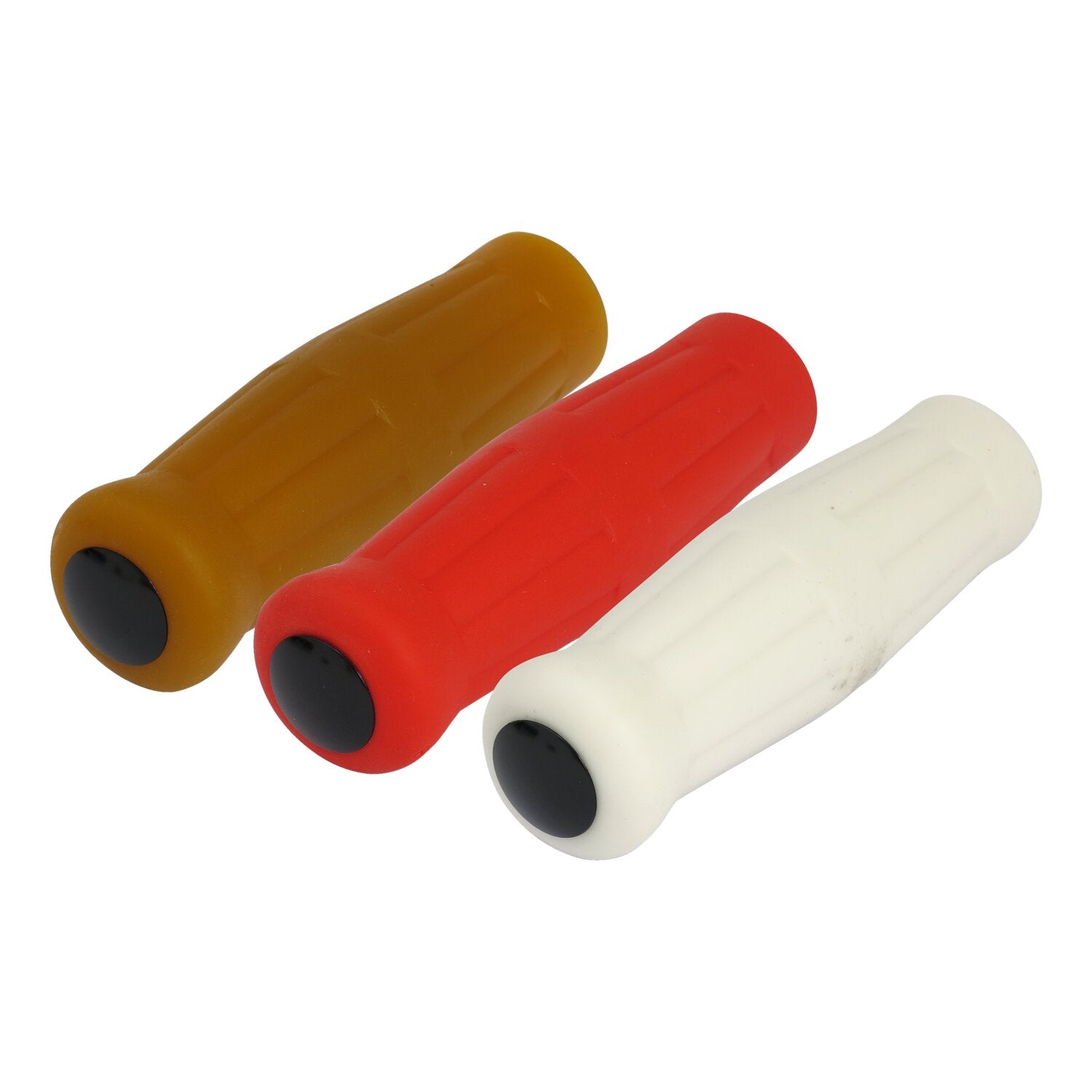 MCS Handlebar grip end plug set - Black