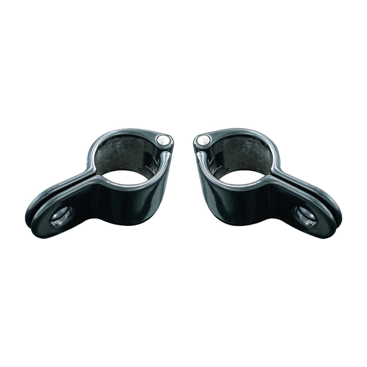 Kuryakyn Magnum quick clamps 1" (25.4mm) - Gloss black