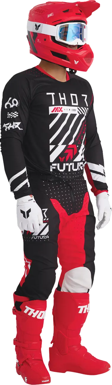 Thor Launchmode Futura Jersey Black/Red