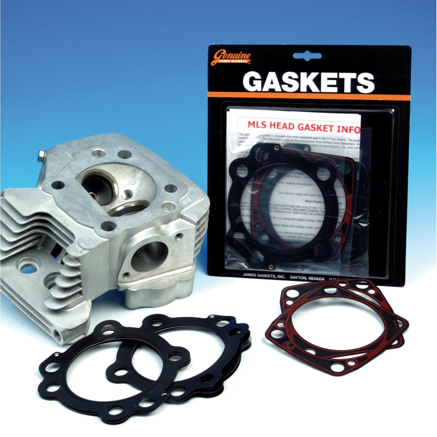 James Gaskets James Evo head & base gasket kit - MLS/RCM