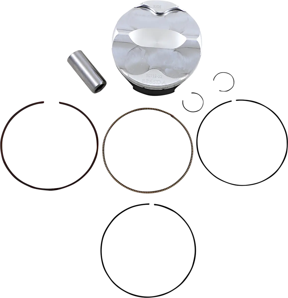 Wossner Pro Piston Kit for Yamaha YZ250F/FX 76.95mm