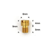 EBC Keihin slotted head main jets 99101-393 size 72.5
