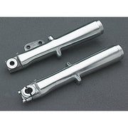MCS FL lower fork leg set single disc - Polished