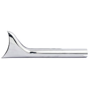 MCS Slip-on Fishtail exhaust extension 18" long chrome