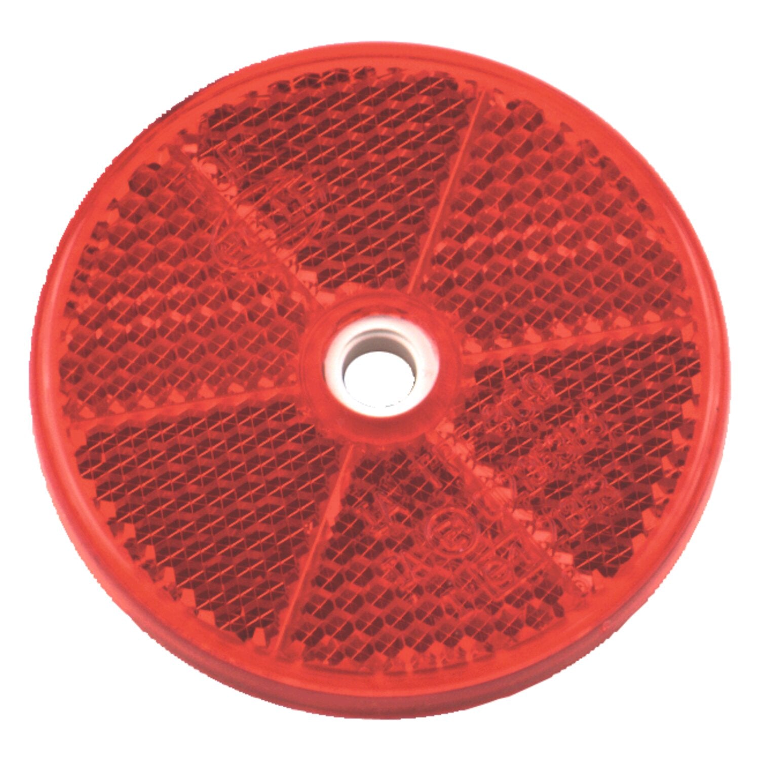 MCS Hella reflector - round - 60mm diameter - Red