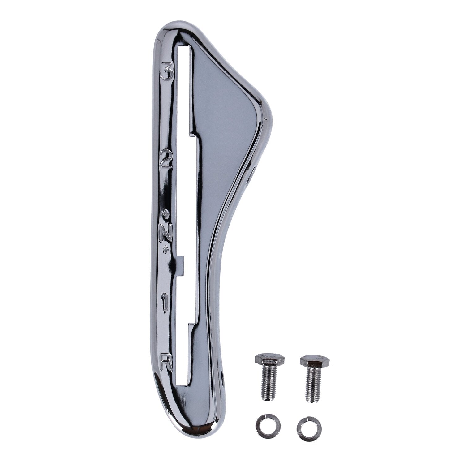 Samwel Shifter lever guide 3-speed & reverse - Chrome
