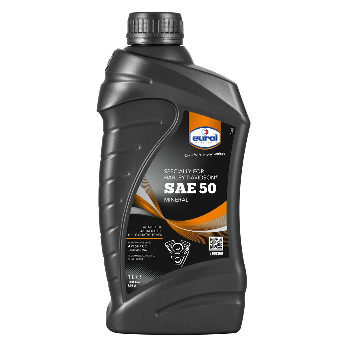 Eurol motor oil SAE 50 SF-CC 1L