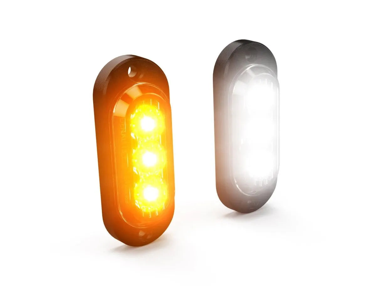 Denali T3 Switchback Turn Signal - White/amber