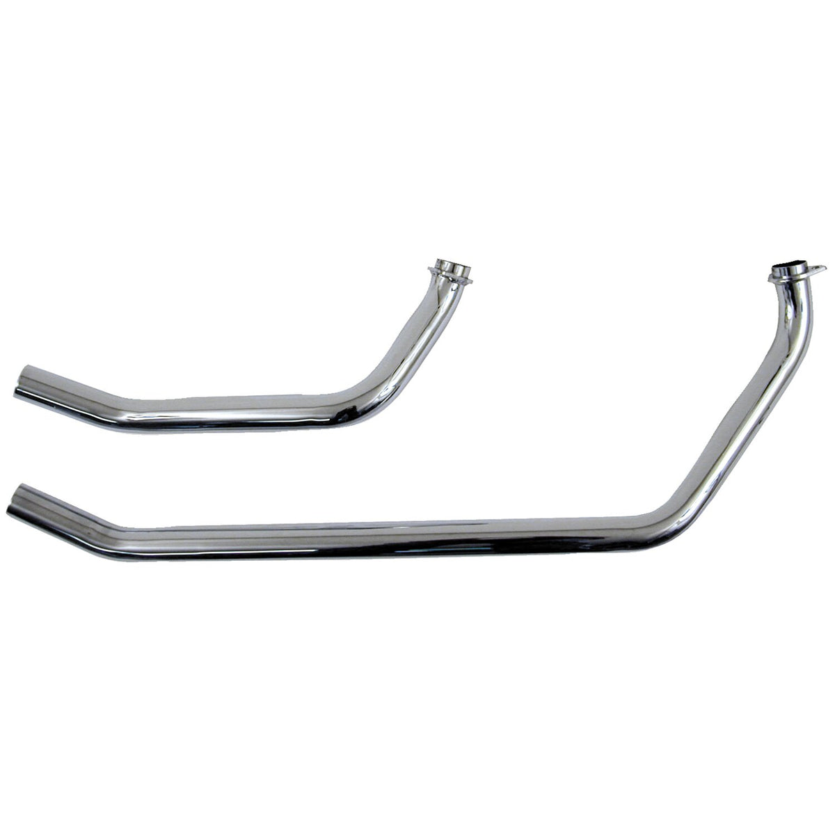 Paughco Upswept head pipes - S-pipe - around oil tank
