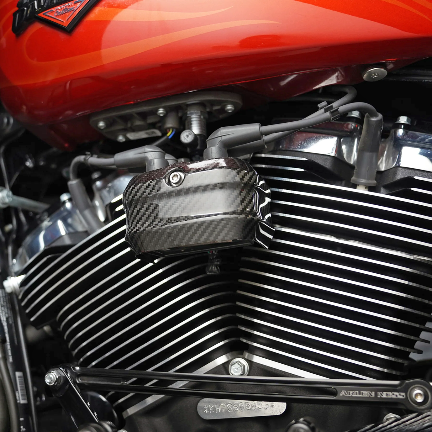 Arlen Ness Carbon Fiber Coil Cover – Engine Electrics