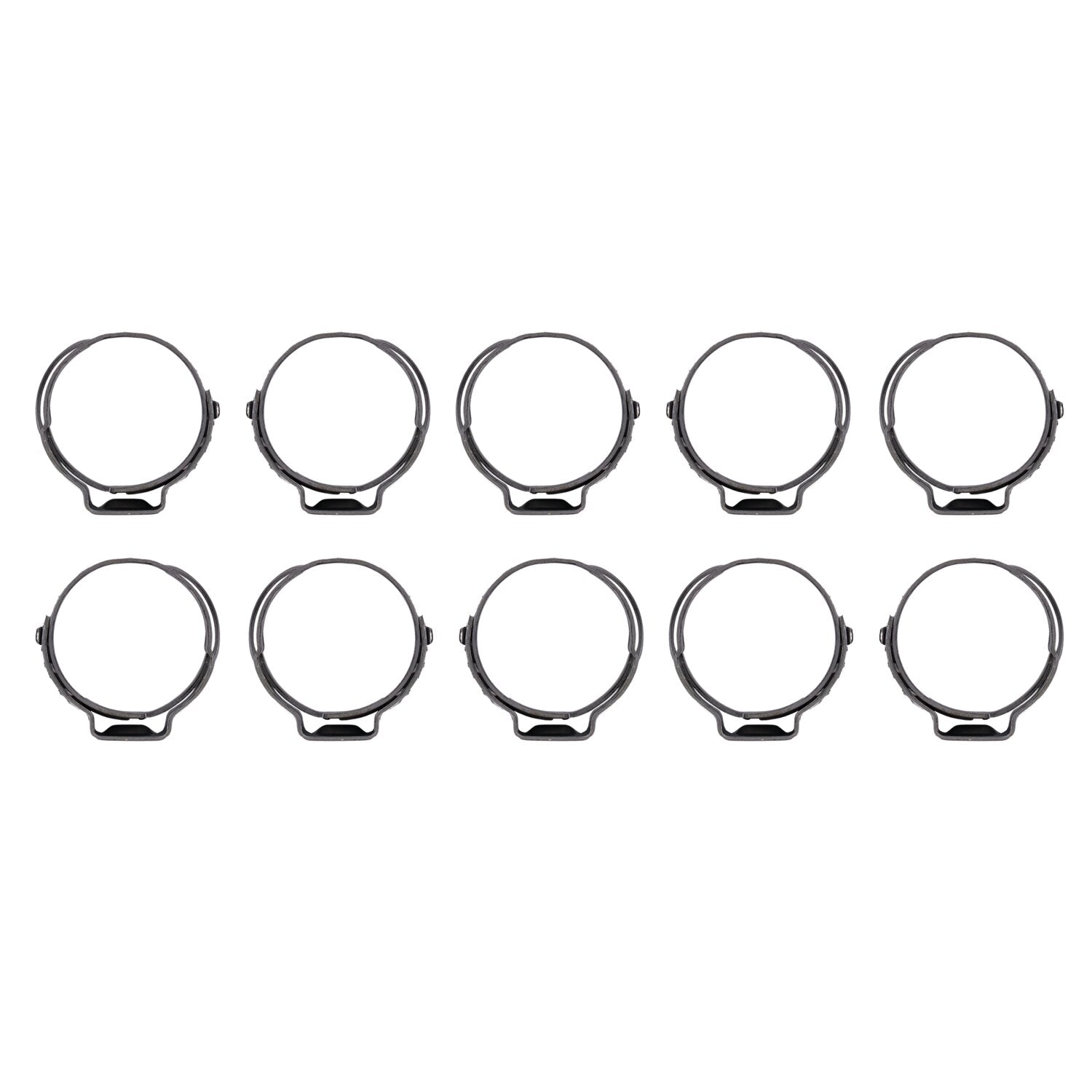 MCS Crimp hose clamp 11/16 (17.53mm) ID - Zinc