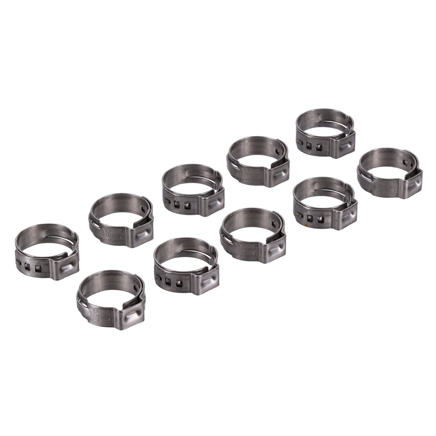 MCS Crimp hose clamp 11/16 (17.53mm) ID - Zinc