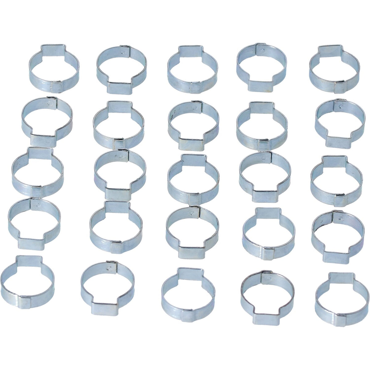 MCS Crimp hose clamp 13/16 (20.57mm) ID - Zinc