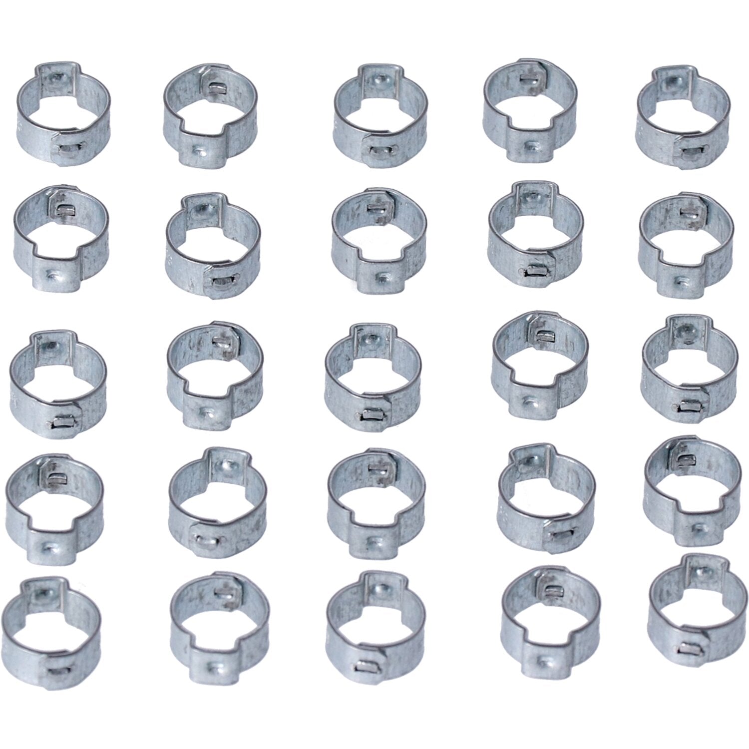 MCS Crimp hose clamp 1/2 (12.70mm) ID - Zinc