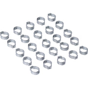 MCS Crimp hose clamp 5/8 (16.00mm) ID - Zinc